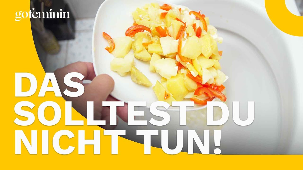Darf man Lebensmittel &uuml;ber die Toilette entsorgen?
