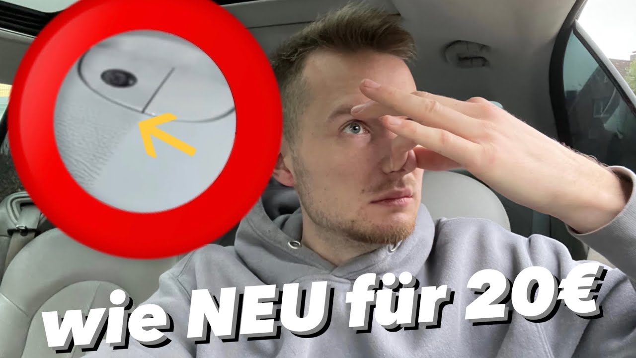 20 Jahre EINGESAUT - HELLER Innenraum mit Baumarktprodukten zu retten ? Hobby Autoaufbereitung