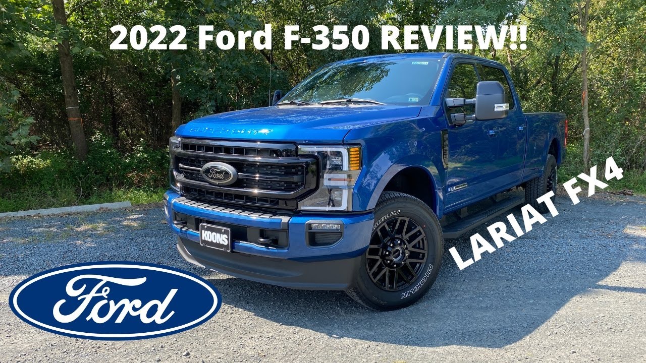 2022 Ford F-350 Lariat - REVIEW and DRIVE! What's new for 2022?