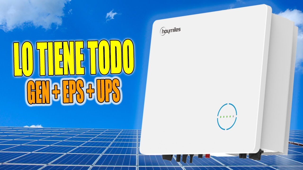 Descubre el Inversor Híbrido Hoymiles: La Solución Completa