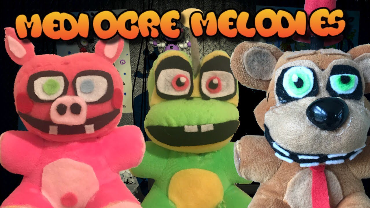 Mediocre Melodies Custom Plush (part 1)