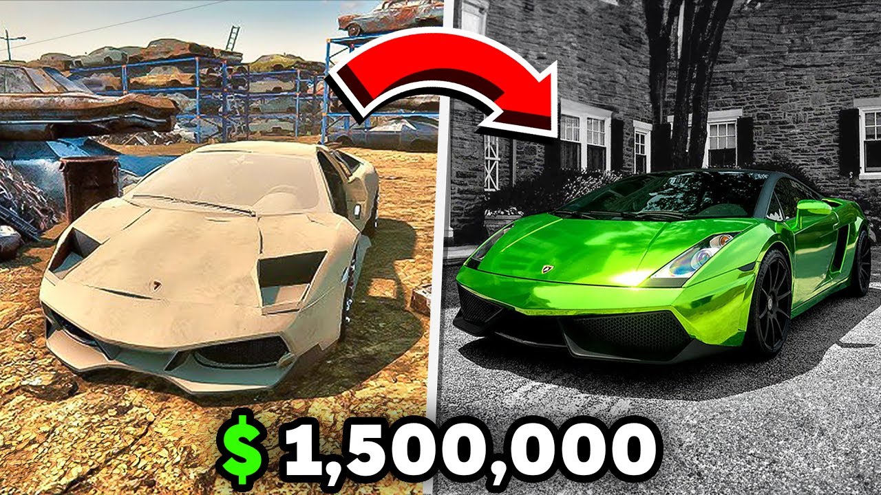 Restoring My $1,500,000 LAMBORGHINI Gallardo! (Car Mechanic Simulator)