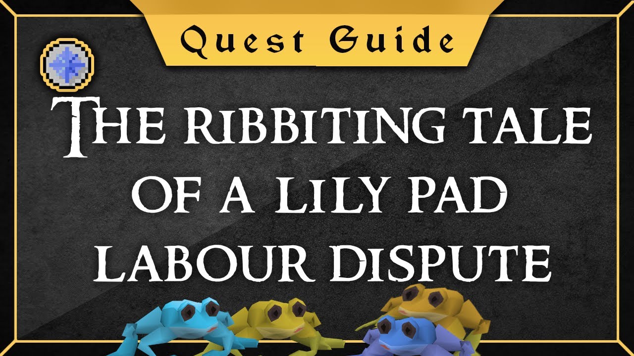 [Quest Guide] The ribbiting tale of a lily pad labour dispute
