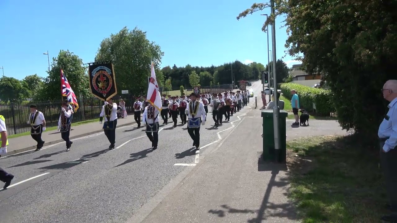County Londonderry Royal Black Sunday Parade Magherafelt 2025