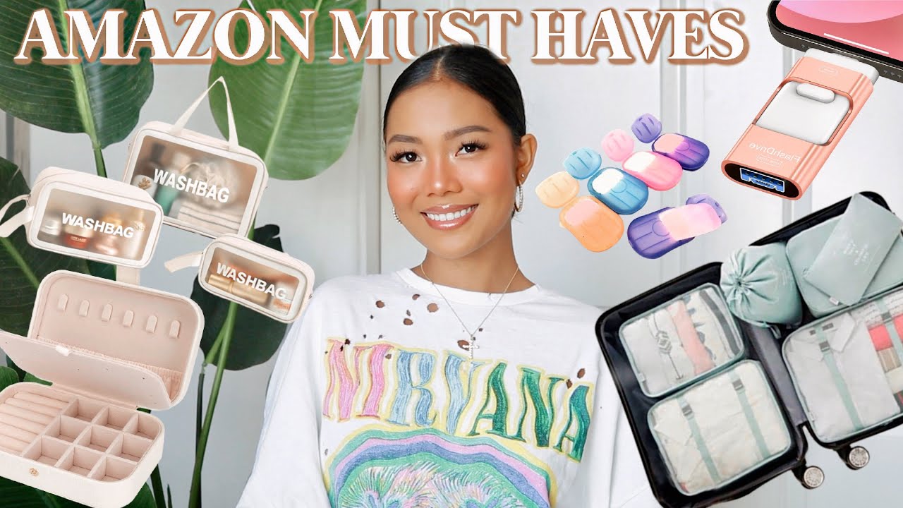 AMAZON TRAVEL MUST HAVES 2022 (organizers, tech, toiletries...)