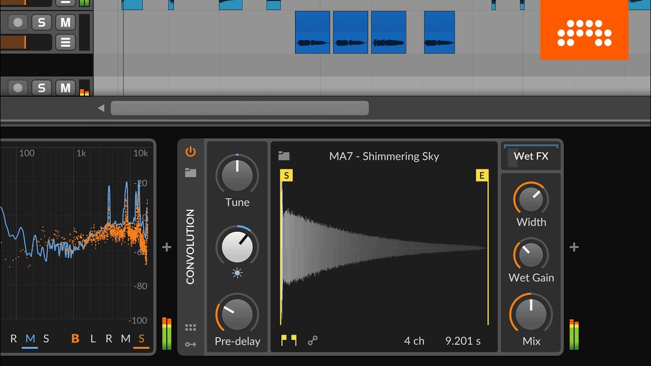 Convolution device – New in Bitwig Studio 4.3