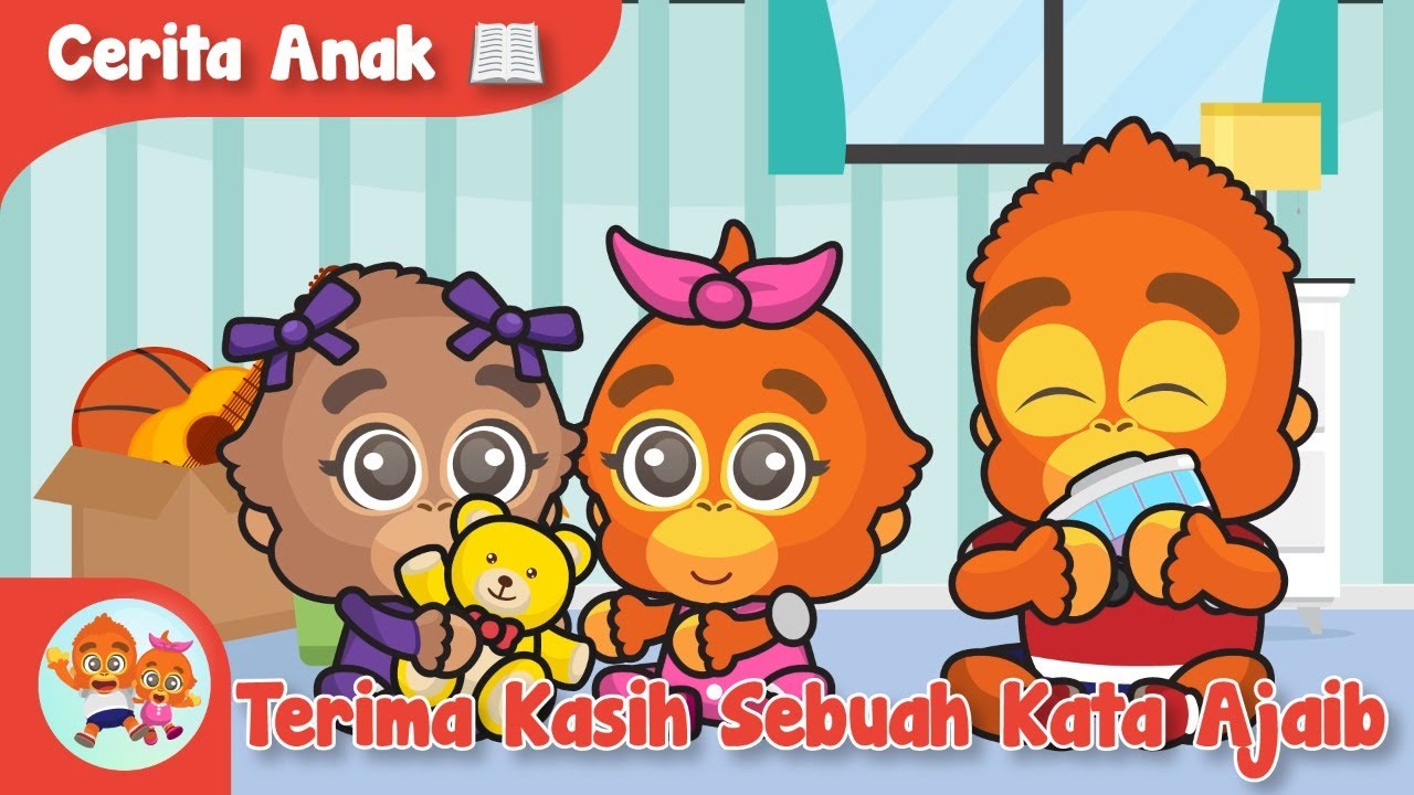 Cerita Anak Terima Kasih Sebuah Kata Ajaib | Belajar Kata Terima Kasih Balita | Coco dan Nana