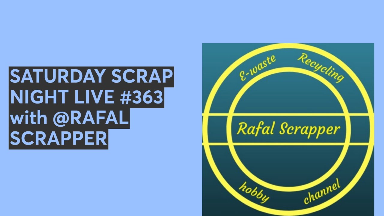 SATURDAY SCRAP NIGHT LIVE #363 with @RAFAL SCRAPPER