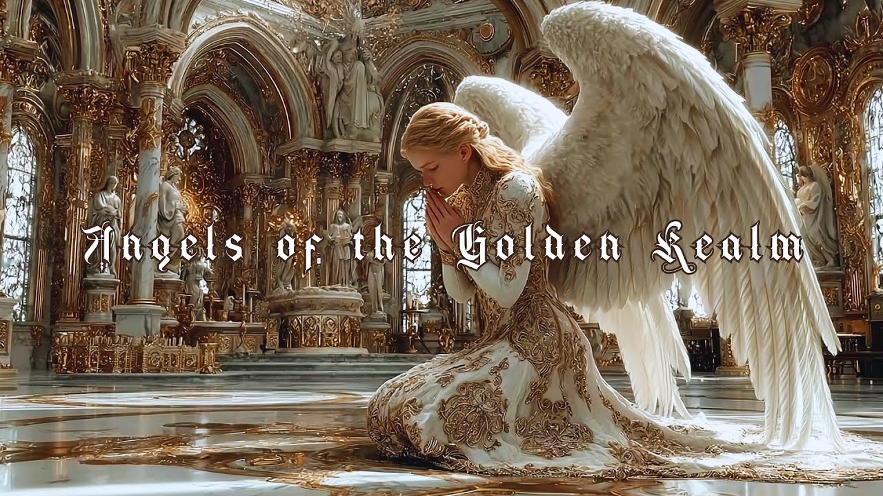 Angels of the Golden Realm | Epic Celestial Fantasy Music & Visual Journey