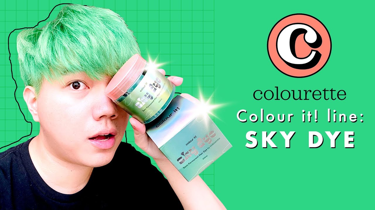 Trying Out and Reviewing Colourette's Colour It! pt. 2: Sky Dye