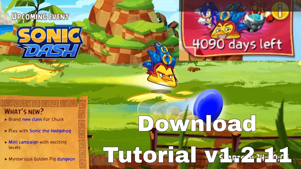 Angry Birds Epic RPG - How To Download Sonic Event Forever On v1.2.11 Tutorial 2024