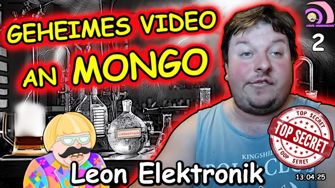 Mongotar Leon Elektronik ⚡️GEHEIMES VIDEO  2 - Leon stochert an Mongo herum! |Kanal Mongomedial