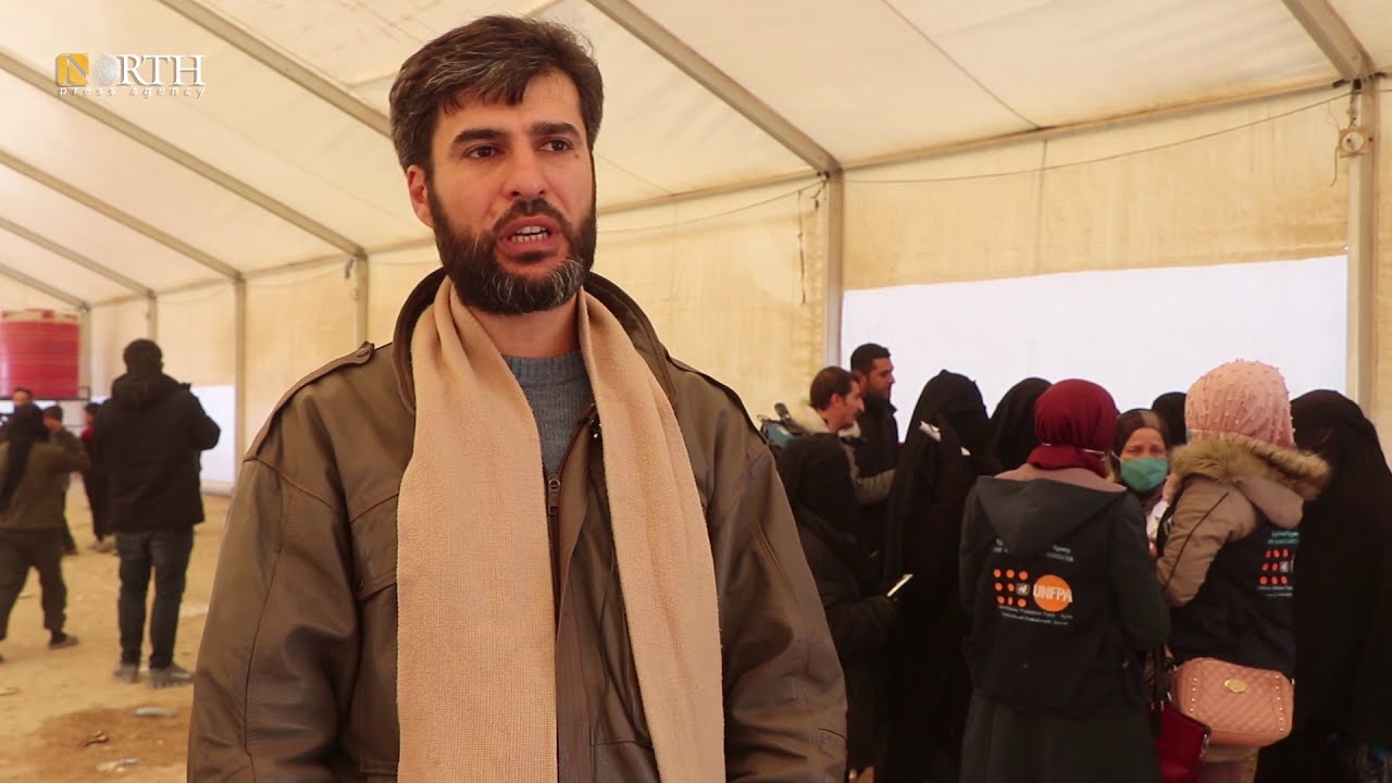 الدفعة الحادية عشر من النازحين السوريين تغادر مخيم الهول صوب منبج وريفها