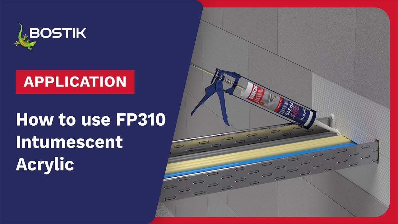 Bostik FP 310 INTUMESCENT ACOUSTIC ACRYLIC - fire protection sealant | Application | Bostik