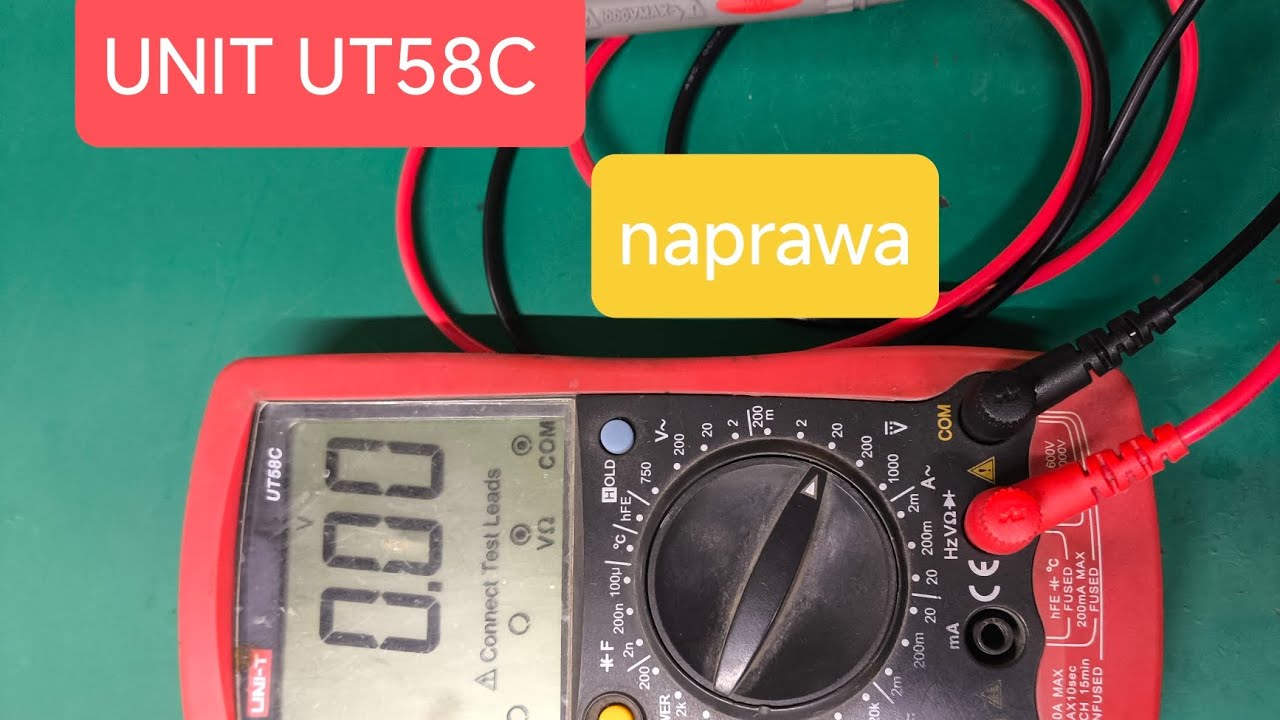 UNIT UT58C - naprawa
