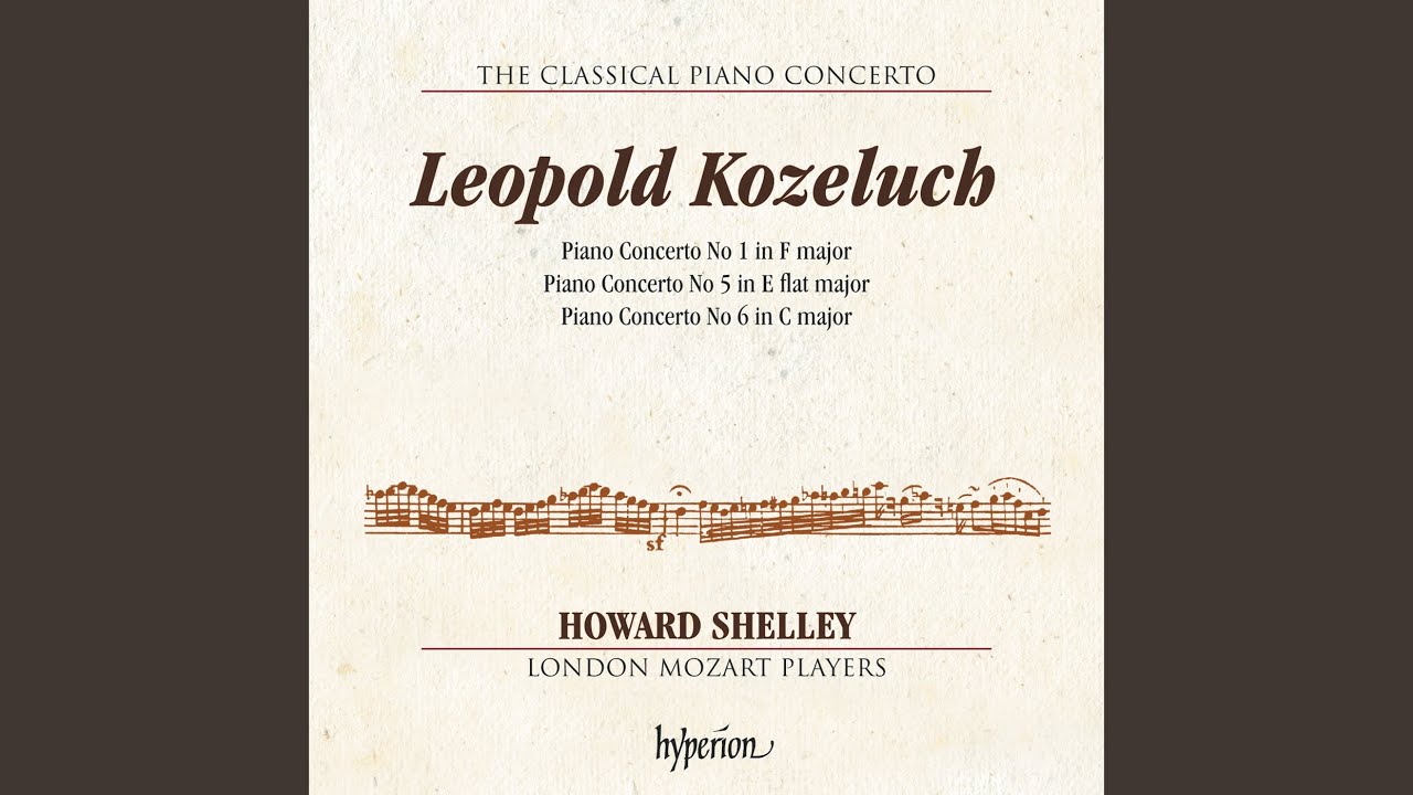 Koželuch: Piano Concerto No. 1 in F Major: I. Allegro