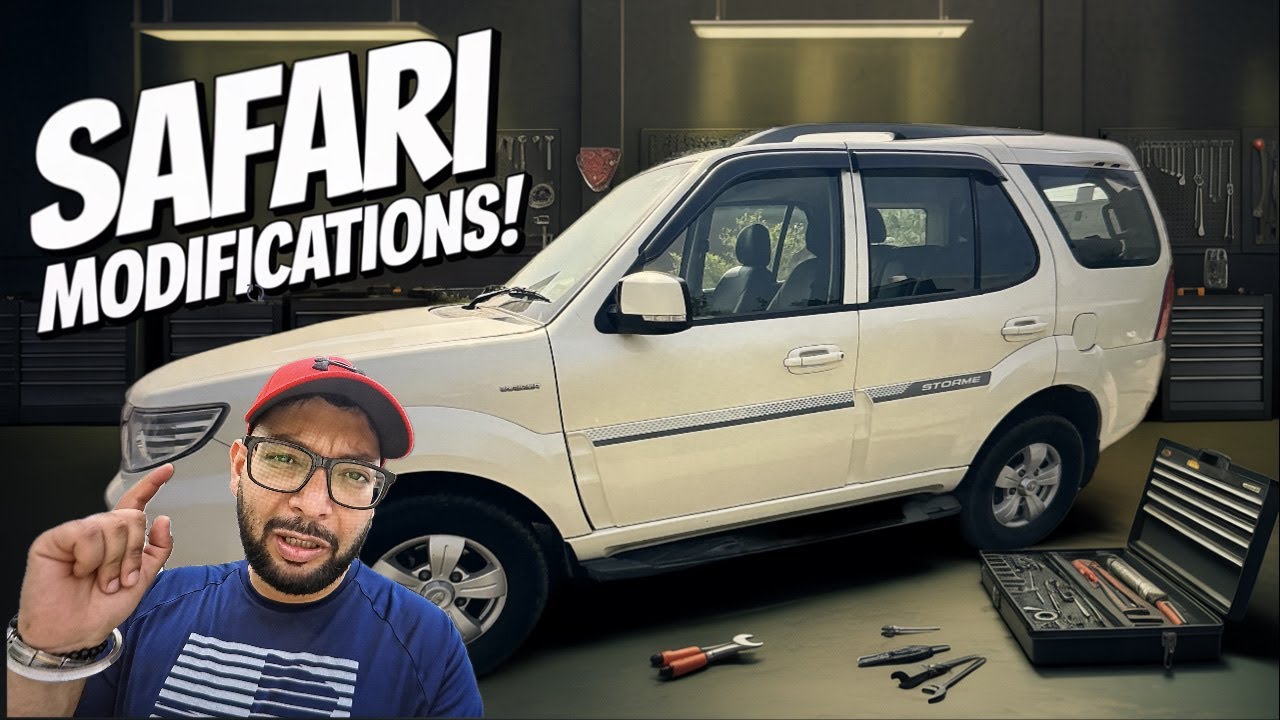 TRANSFORMATION of TATA Safari! EPIC Wheels & More