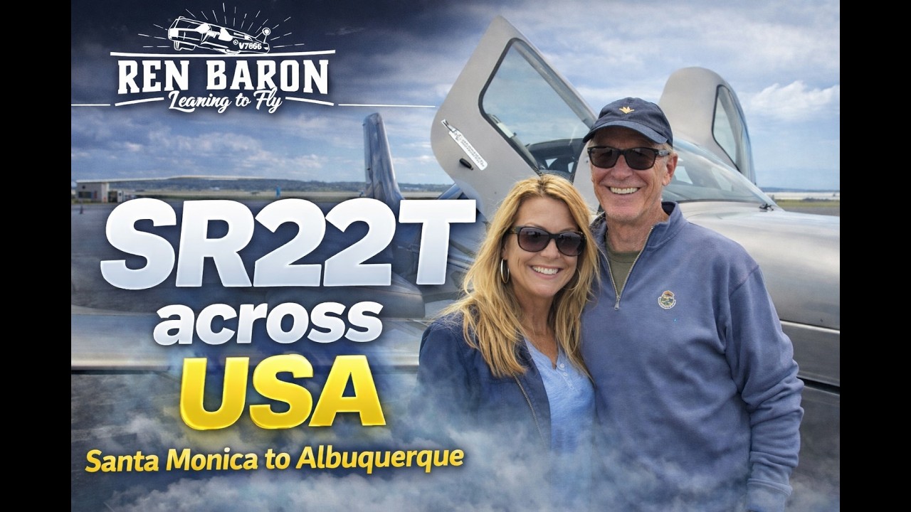 Ren Baron's US Tour 2021 Flying Across the USA in a Cirrus SR22T G6
