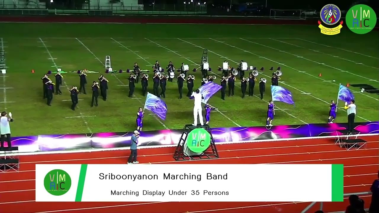 Fall and ries Sriboonyanon Marching Band VAMC | Marching Display | Under 35 Persons