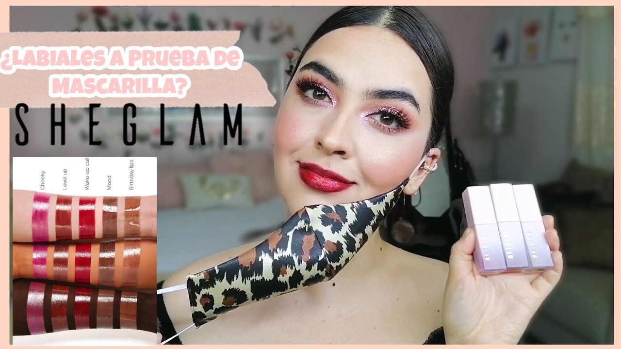 Labiales Glossy Qué No Transfieren?| Reseña + Swatches|Take A Hint Sheglam.