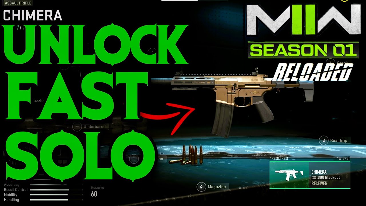 How To UNLOCK the CHIMERA in MW2! (Fastest Method)