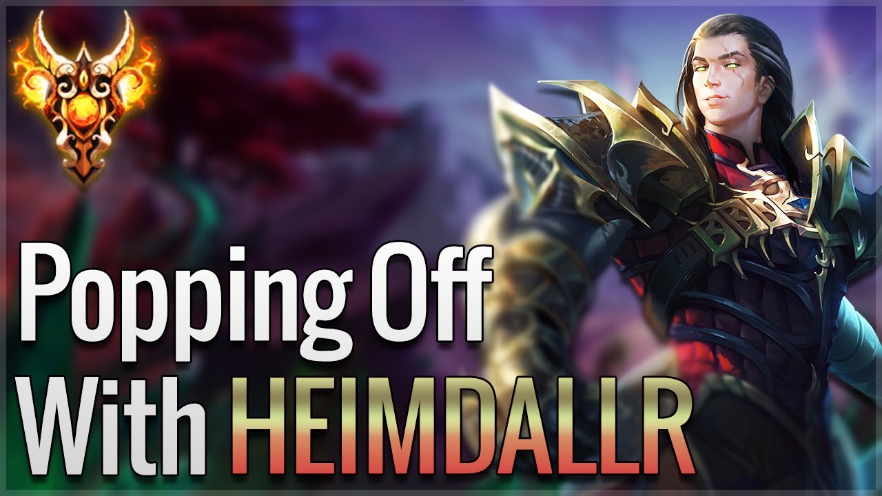 TRYING OUT HEIMDALLR IN JOUST?! Ranked Joust- SMITE