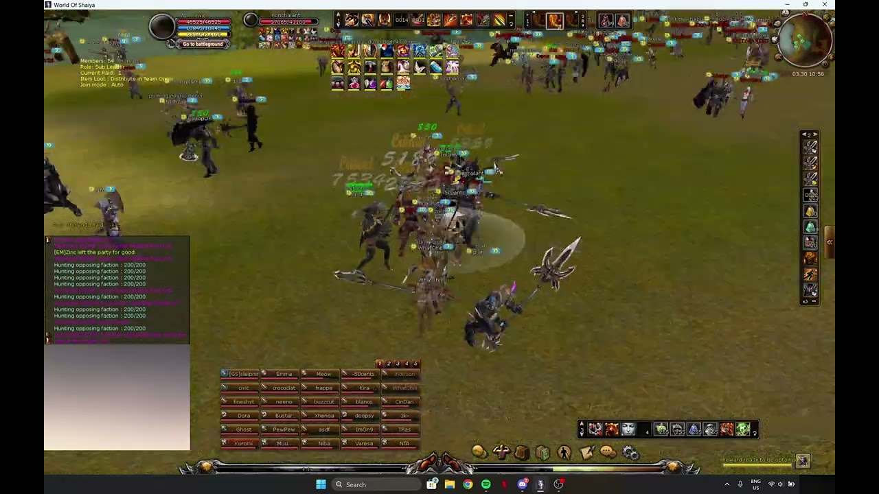 World of Shaiya | DD1 PvP