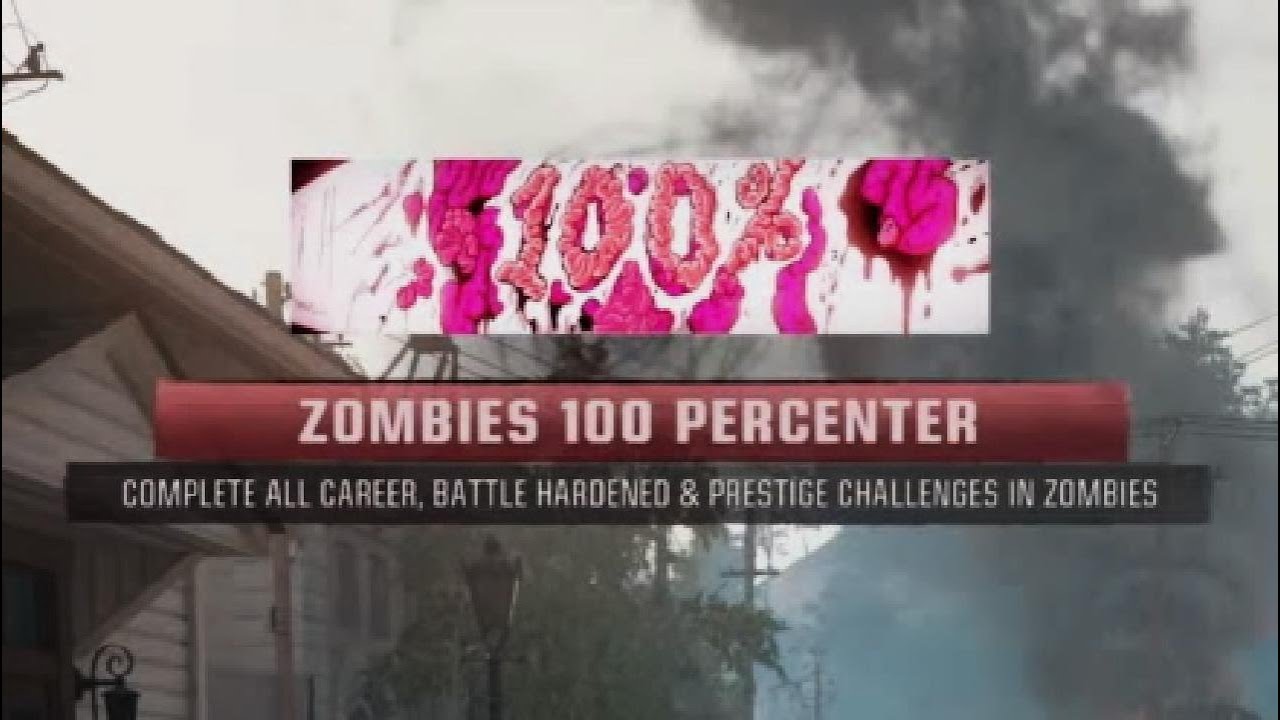 Unlocking the Zombies 100 Percenter Calling Card for BO6