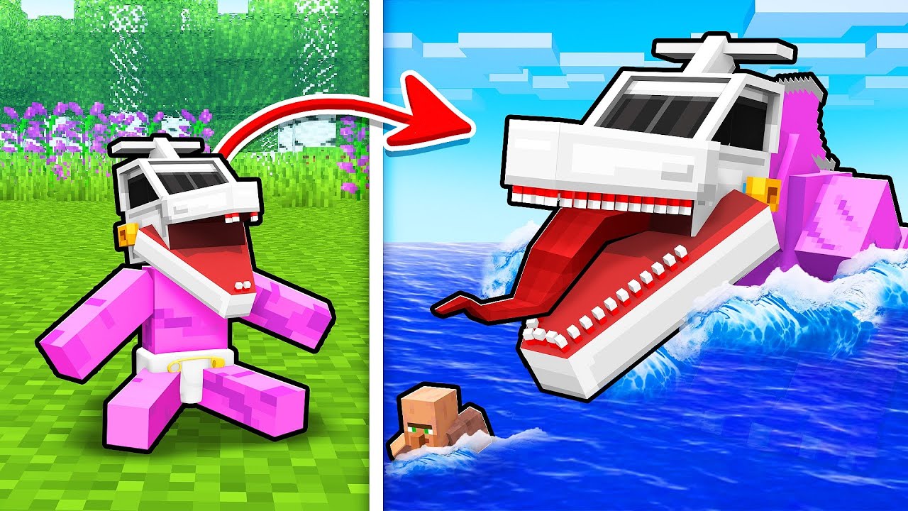 CICLO de VIDA do INFECTED SEA no Minecraft!! ‹ DONAT3LO ›