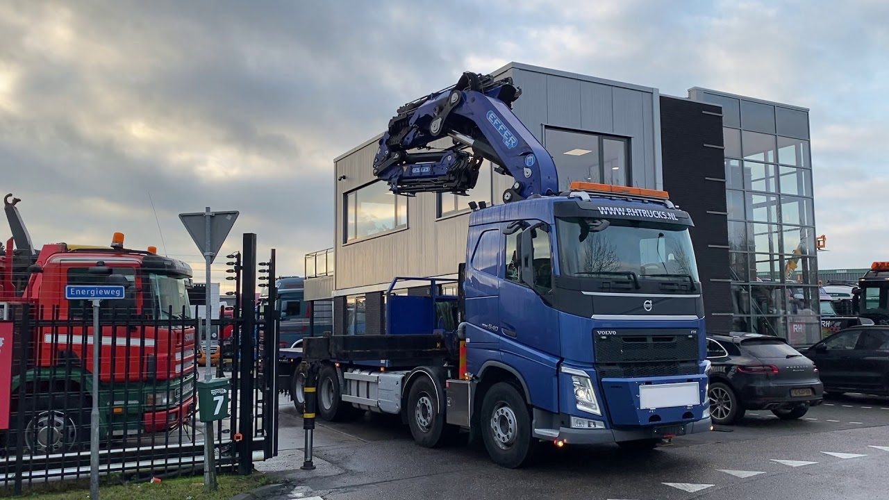 VOLVO FH 13-540 - EURO 6 + EFFER 955/6S + JIB 6S