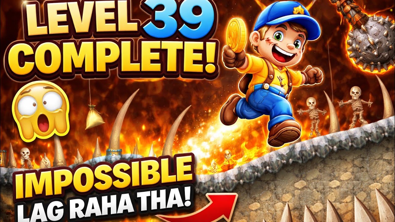 🔥LEVEL 39 COMPLETE! | Incredible Jack😱#IncredibleJack#Level39 #Gaming #MobileGaming@Aashugaming0.1 