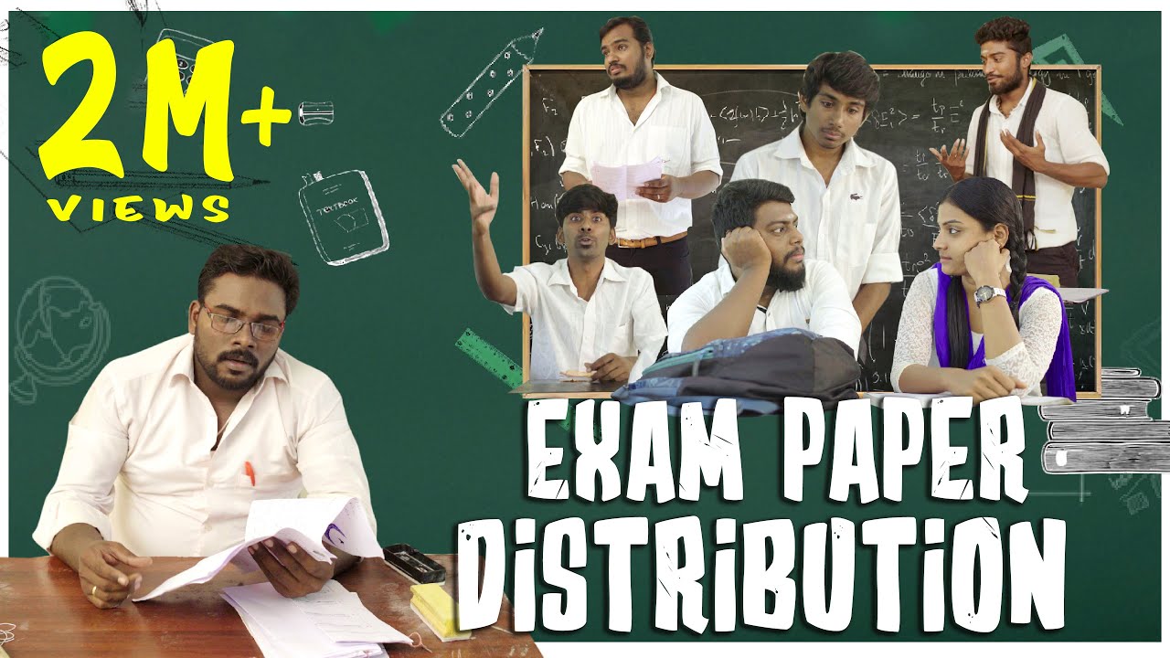 Exam Paper Distribution | School Life - Part 1 | Veyilon Entertainment
