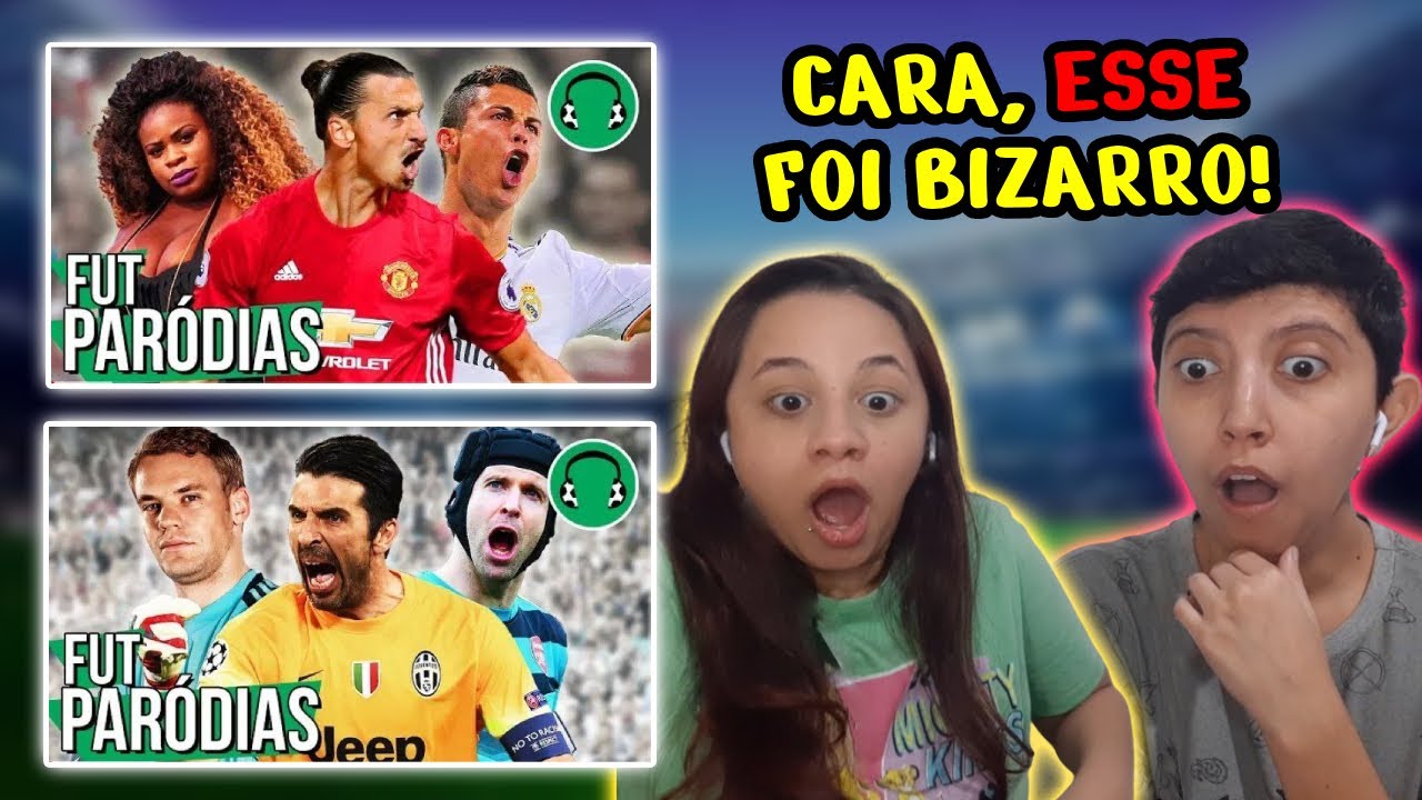 REACT  QUE TIRO FOI ESSE (só de Chutaços) e SUA BOLA EU VOU PEGAR E LARARARA | FUTPARÓDIAS