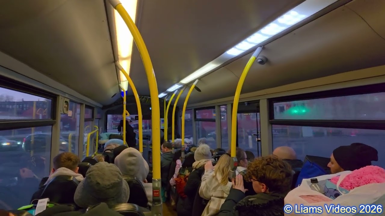 Tyrers Coaches Volvo B7RLE Plaxton Centro 4312 FM