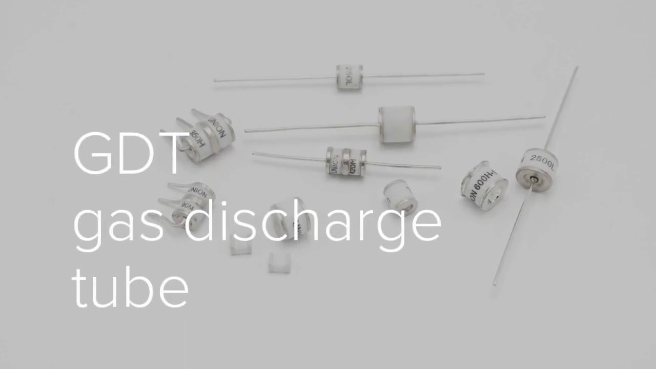 GDT gas discharge tube component