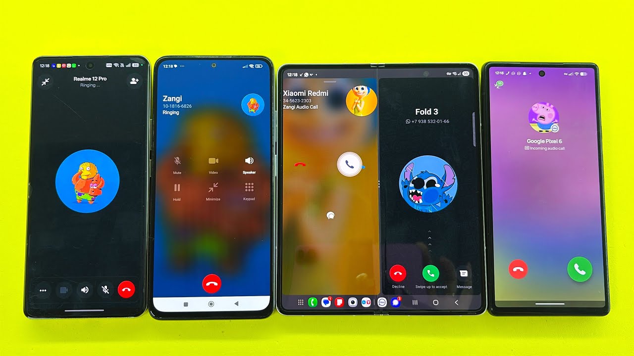 Social Media WhatsApp+IMO+Zangi Incoming Outgoing Call Samsung, Google Pixel, Realme, Xiaomi Redmi 