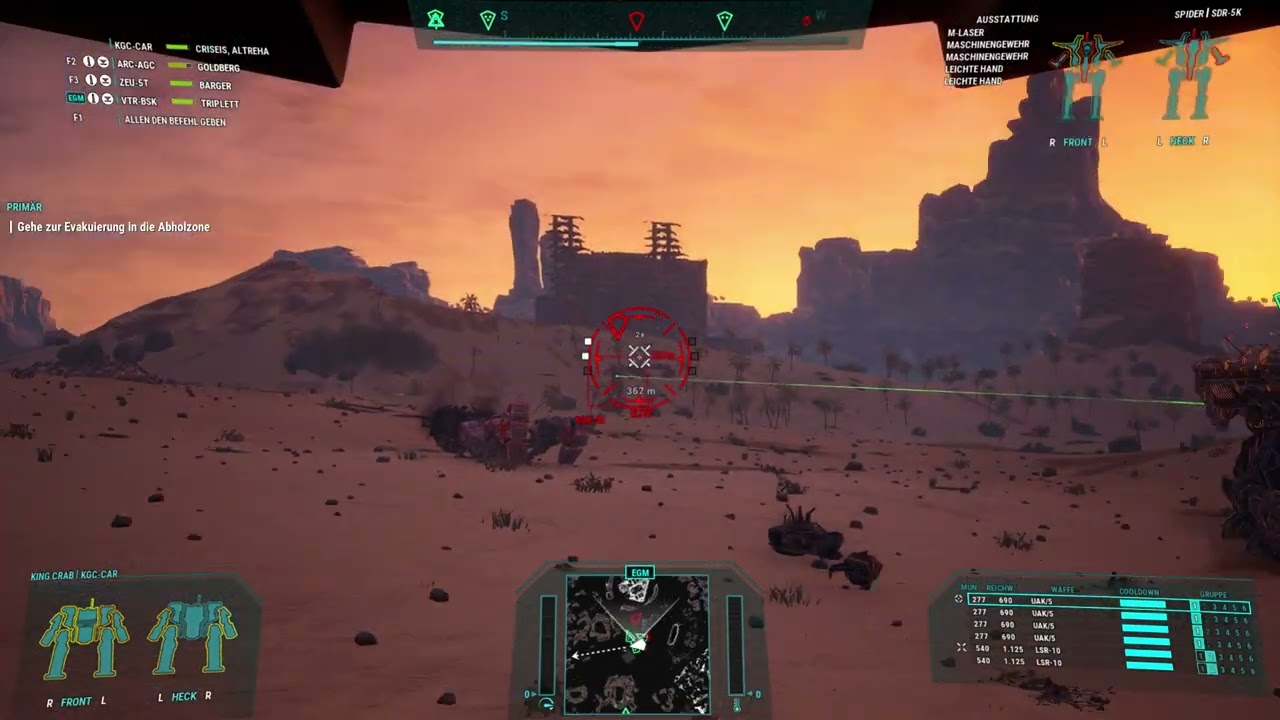 Mechwarrior 5 Mercenaries Kampagne 94 (Game Play)/ Ermordung von Kane
