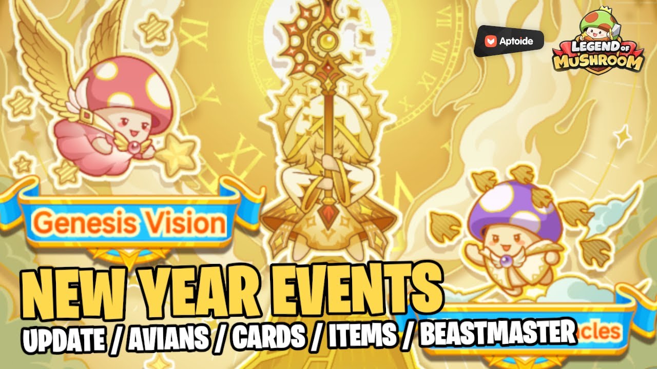NEW YEAR EVENTS in Legend of Mushroom