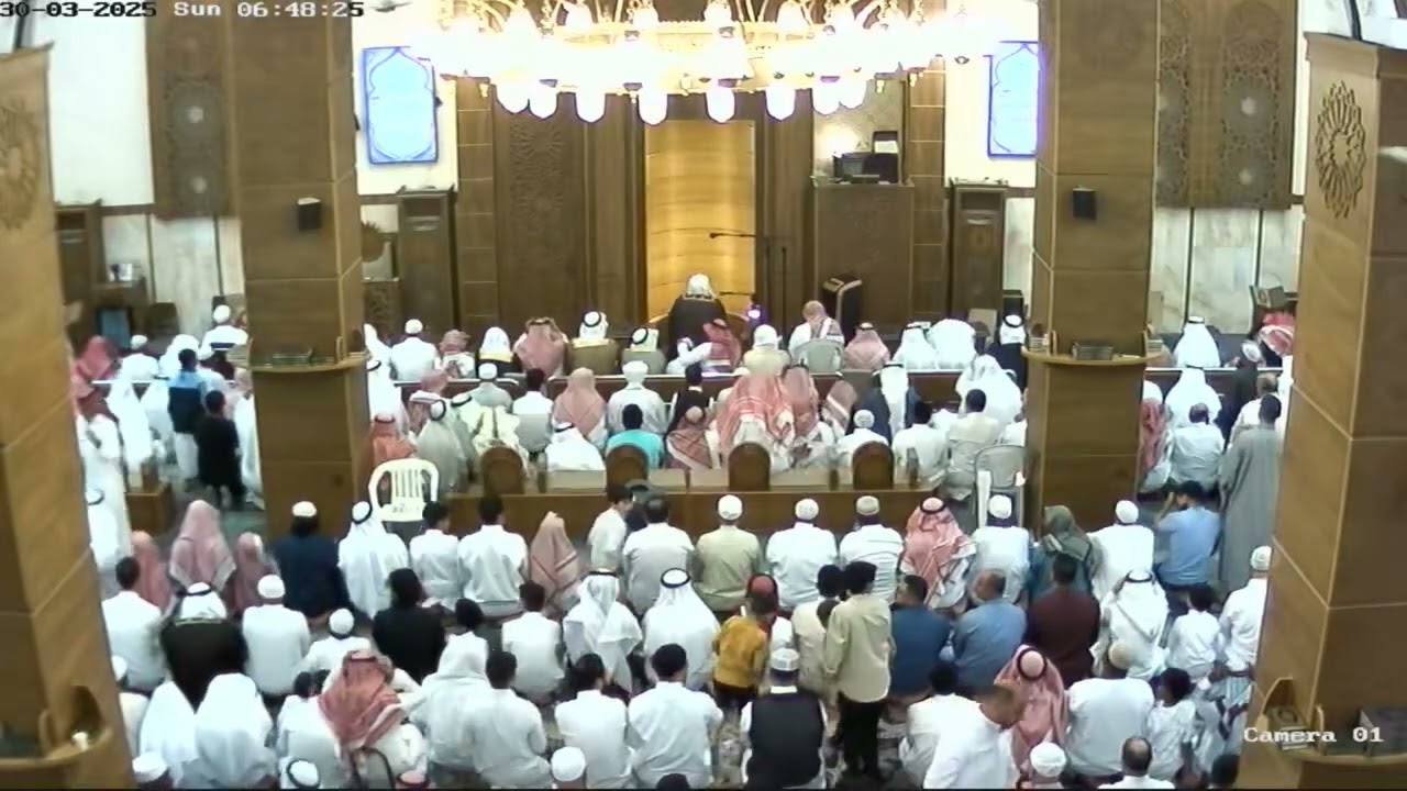 صلاة وخطبة عيد الفطر ١٤٤٦ هـ جامع الشيخ نايف الرويثي