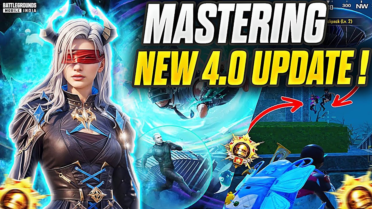 Mastering the New BGMI 4.0 *UPDATE 🔥 with Insane Squad Clutches 🤯