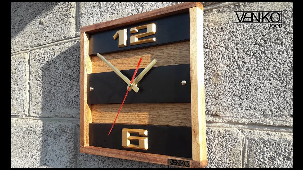 Wall clock in modern design | Настенные часы в современном дизайне