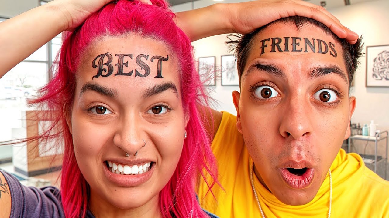 FIZ UMA TATUAGEM DE AMIZADE COM O LEOZINHO *ele odiou