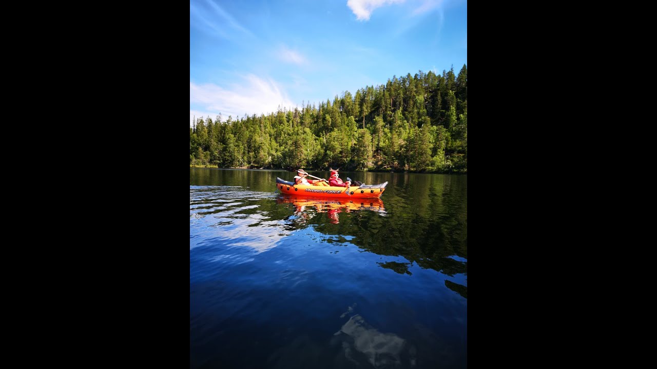 Kanotur Mjøvann juli 2022