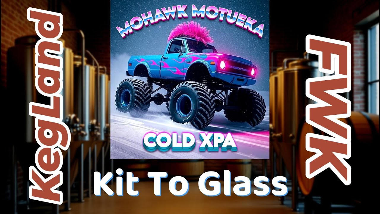 Mohawk Motueka XPA, я делаю FWK (набор для приготовления свежего сусла) от KegLand, и это здорово!