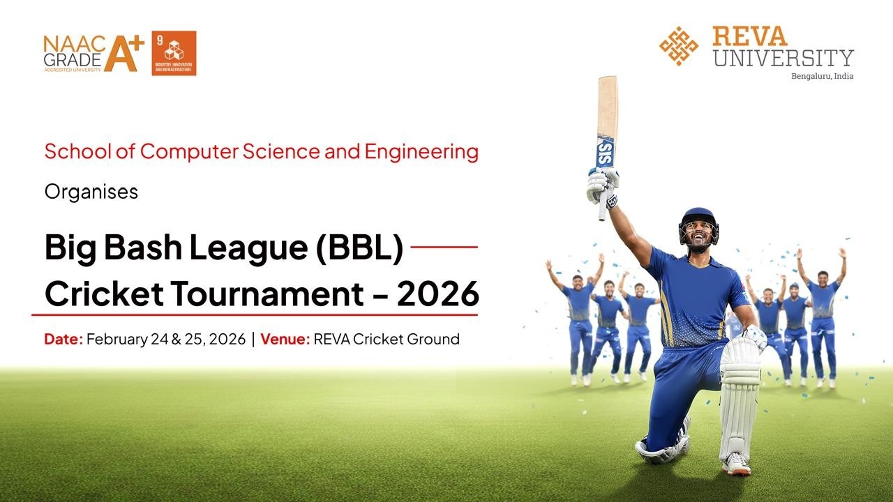 BIG BASH LEAGUE 2026 II REVA UNIVERSITY I FINAL DAY