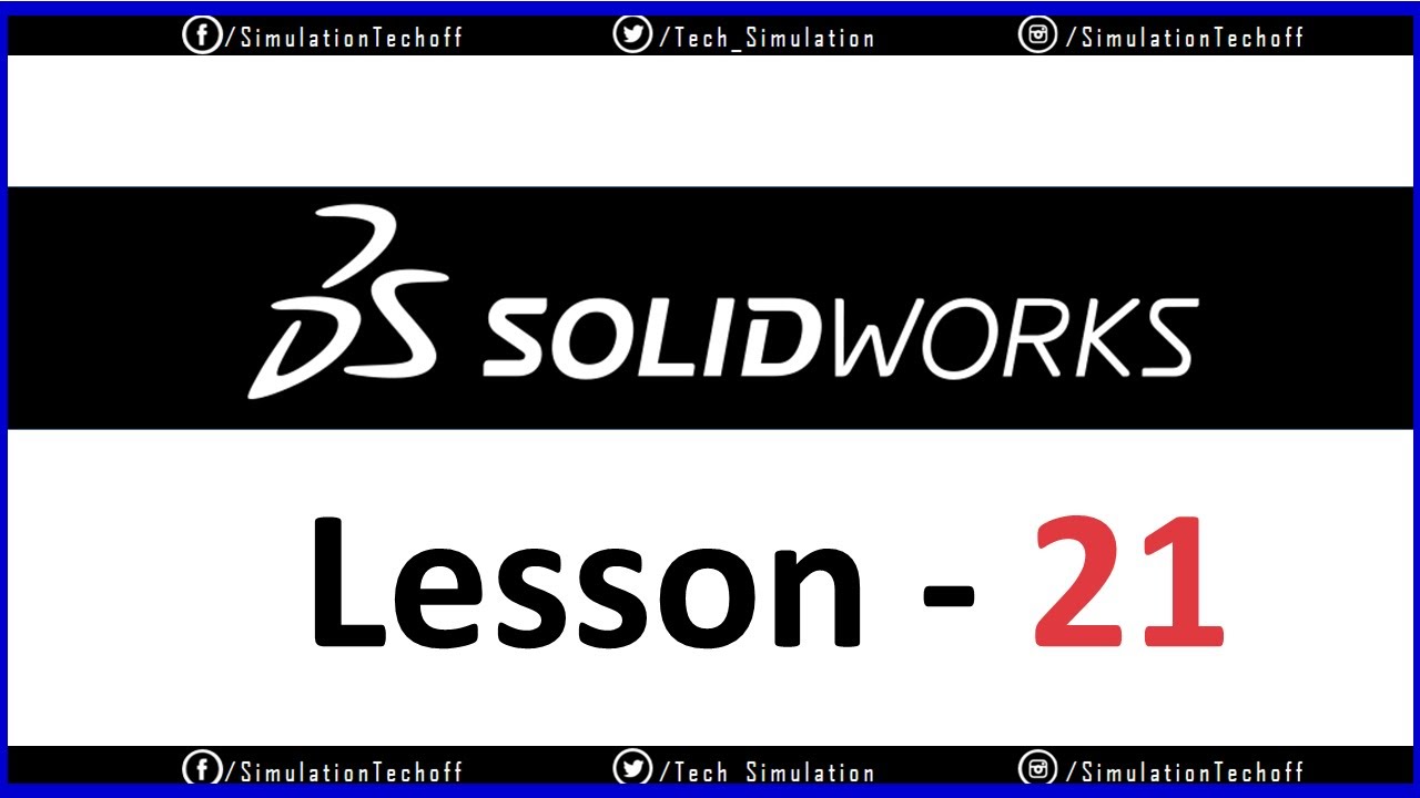 Mirror in SolidWorks 2020 | Lesson 21 | SolidWorks Tutorials Tamil