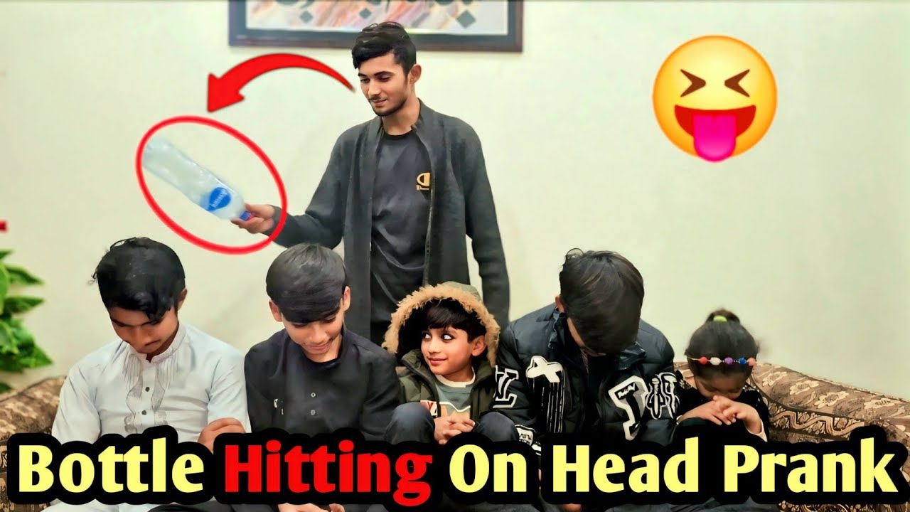 Bottle Hitting On Head Prank 😁 | Ayaan Totla Vlog | 