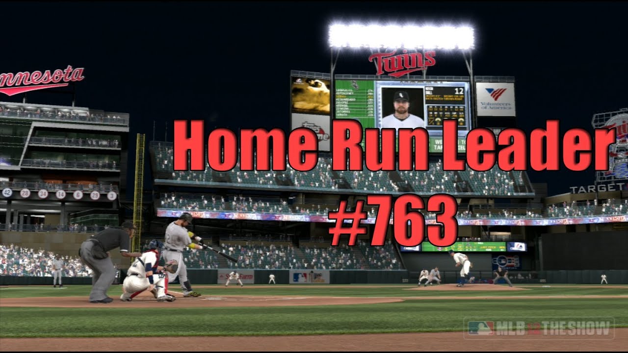 MLB 12 Road to the Show 1B - All Time Home Run Leader!