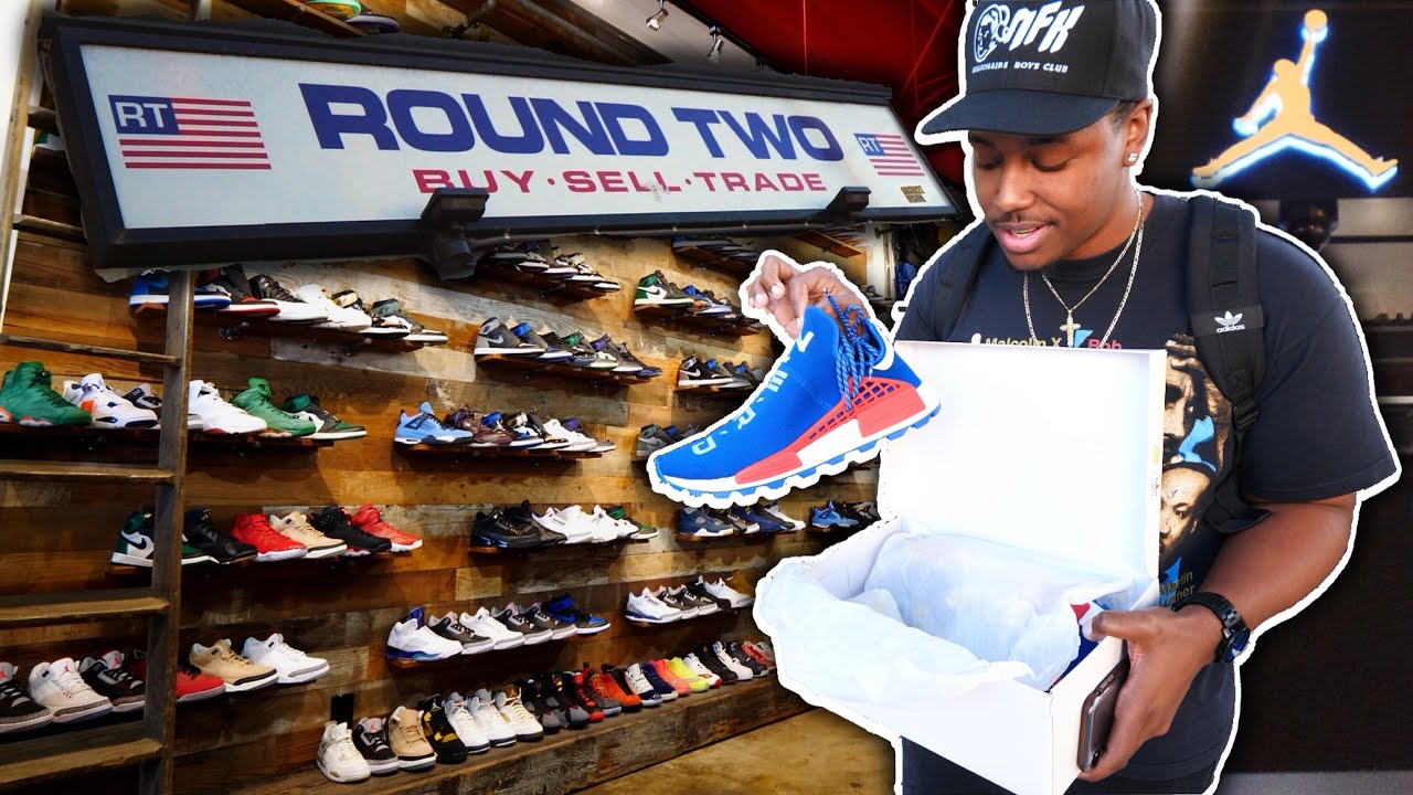 SNEAKER SHOPPING SPREE AT ROUNDTWO, JUMPMAN23 LA, MELROSE & MORE! MAJOR HEAT !