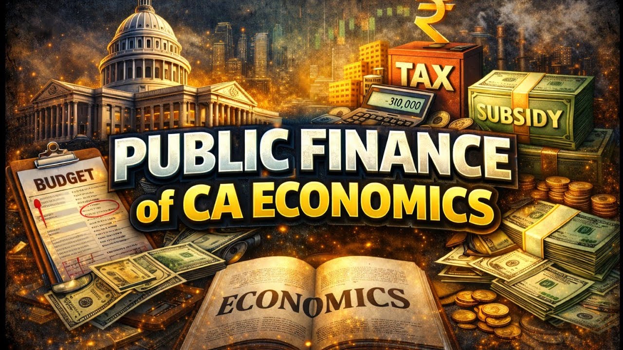 CA prc economics insights chapter 7 ( public finance)